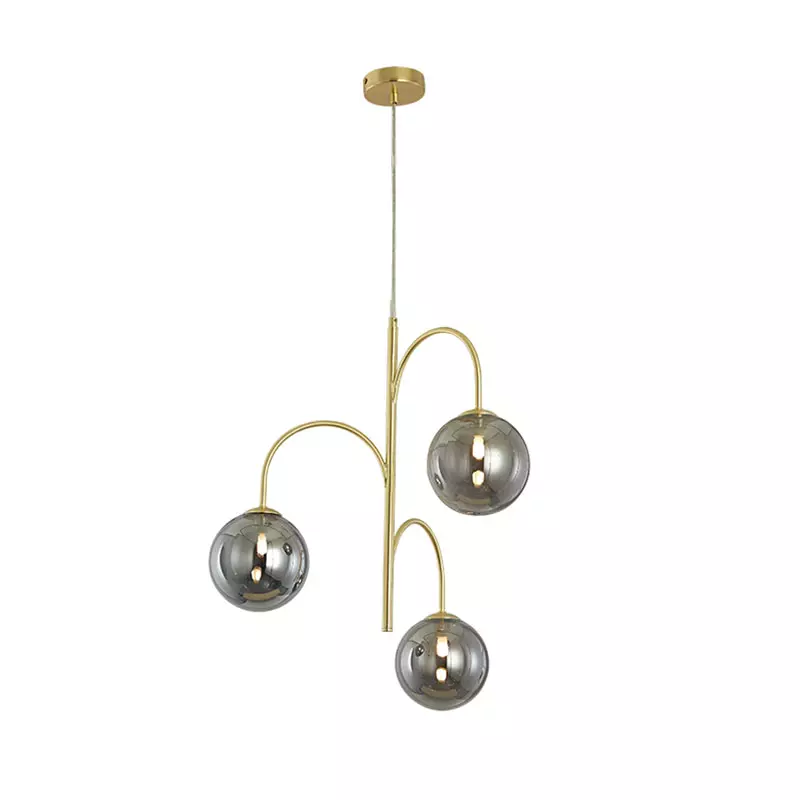 Lampu gantung kaca balkon
