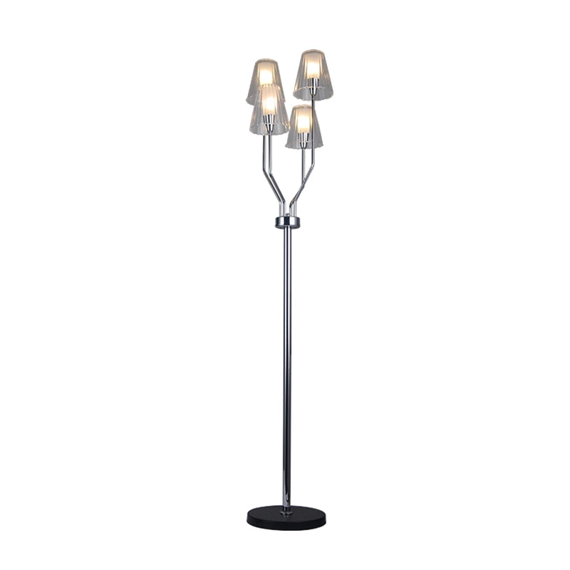 Lampu lantai kaca modern