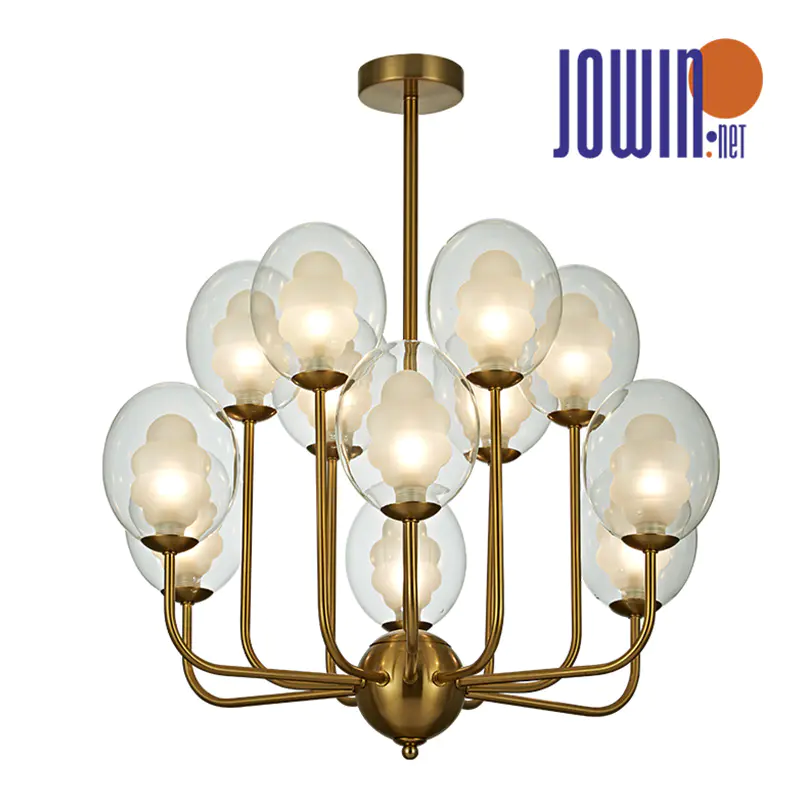 Lampu Gantung Katun Bening Sederhana